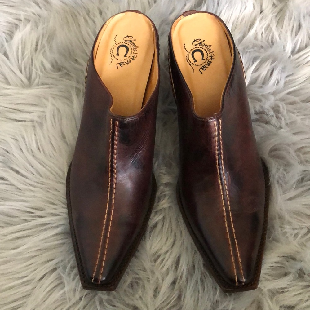 Charlie Horse Western Slide Shoes